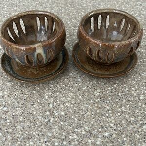 Pair of Votive Candle Holders